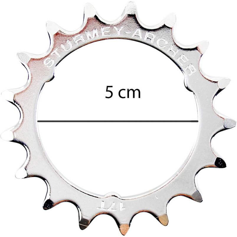 SA Sprocket 17T Flat 1/8 C50