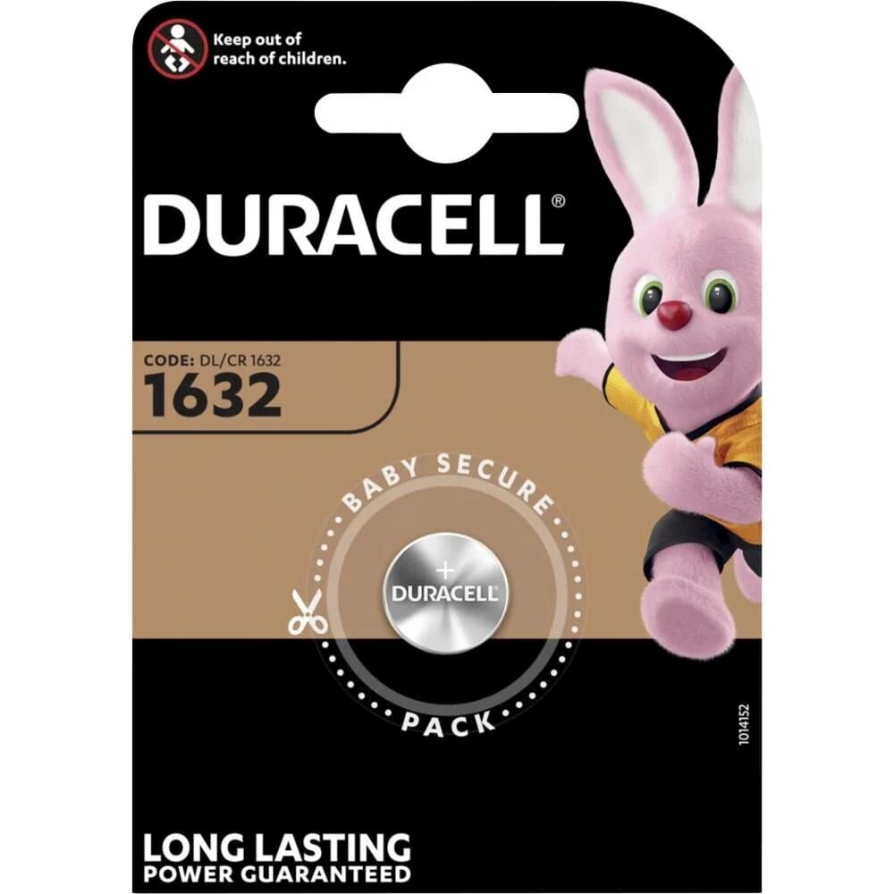 Duracell Battery CR1632 3V Card (1)