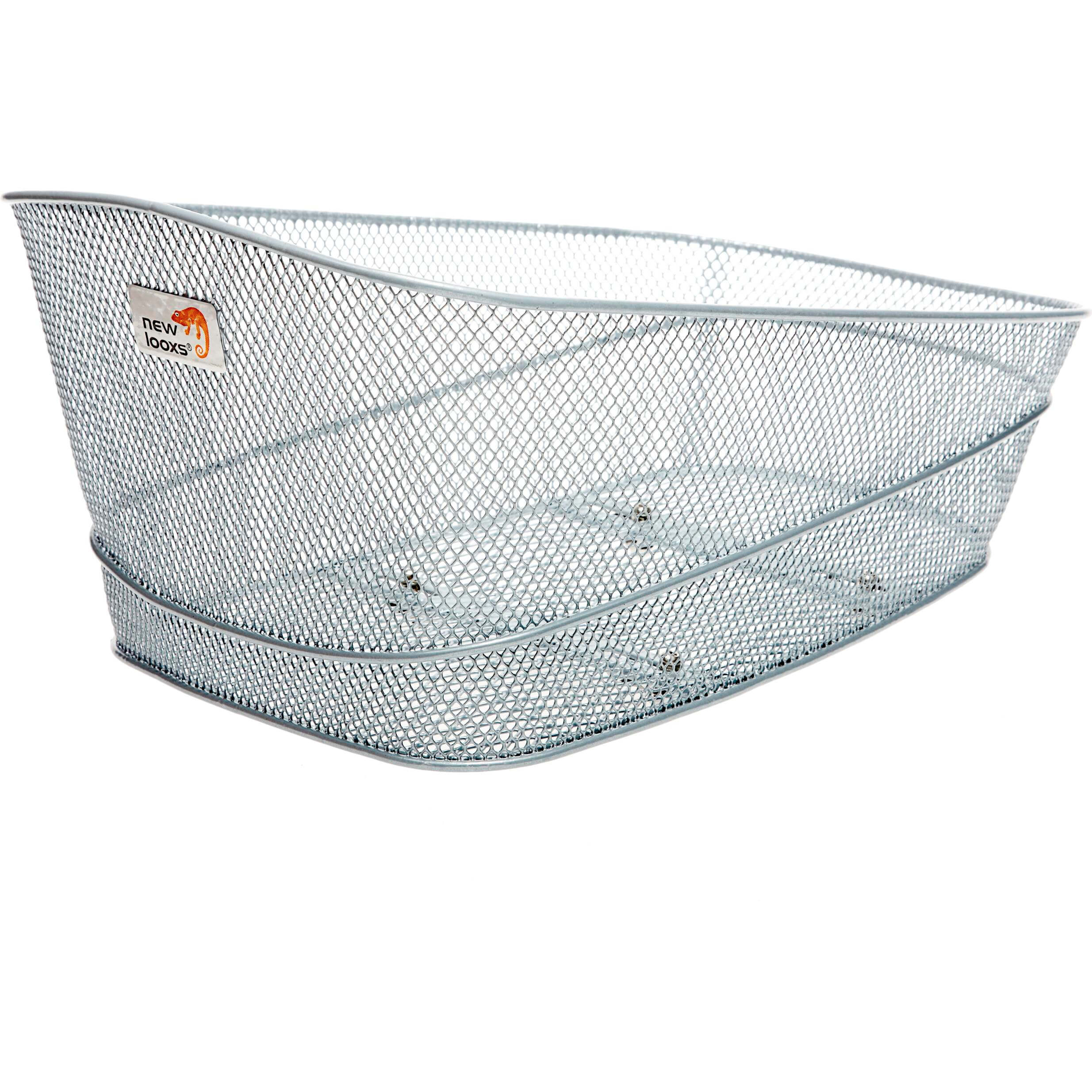 New Looxs Mand Stresa Steel 22L Silver 42x33x20cm New Looxs Mand Stresa Steel 22L Silver 42x33x20cm