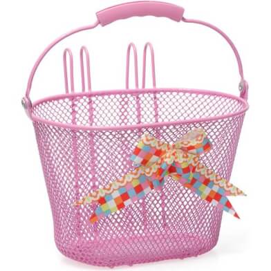 New Looxs Bike Basket Asti Arabella 8L Pink 26x17x17.5cm New Looxs Bike Basket Asti Arabella 8L Pink 26x17x17.5cm