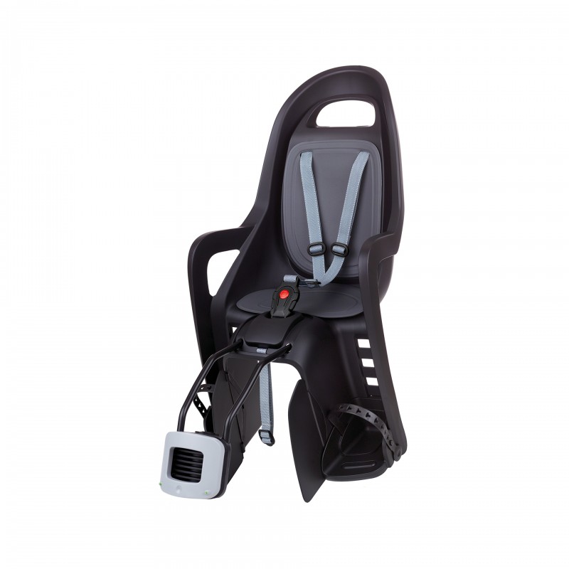 Polisport Rear Seat Groovy Frame Mount Black Dark Grey