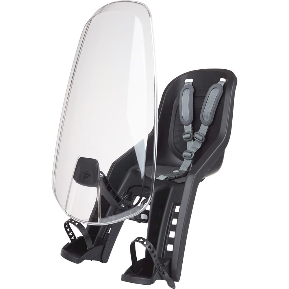 Polisport Front Seat Bubbly Mini Evo Black/Dark Grey Incl Shield