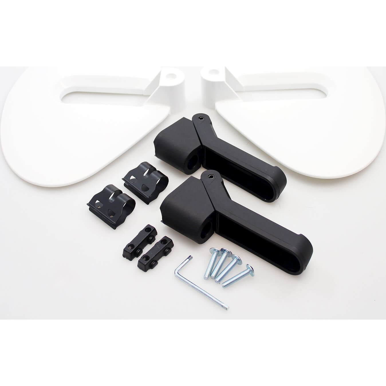 Polisport Footrests Junior White