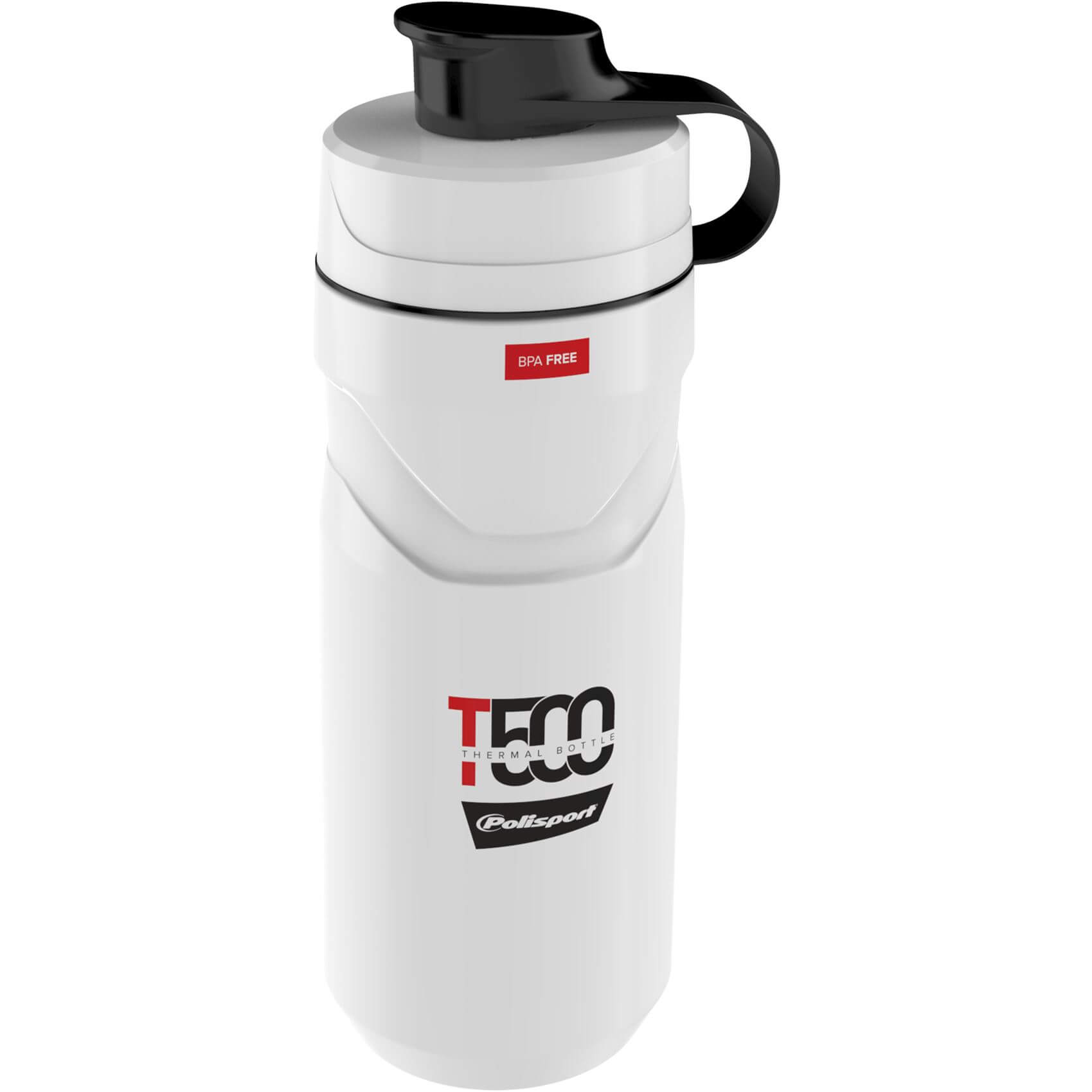 Polisport Thermo Bottle T500 White Red