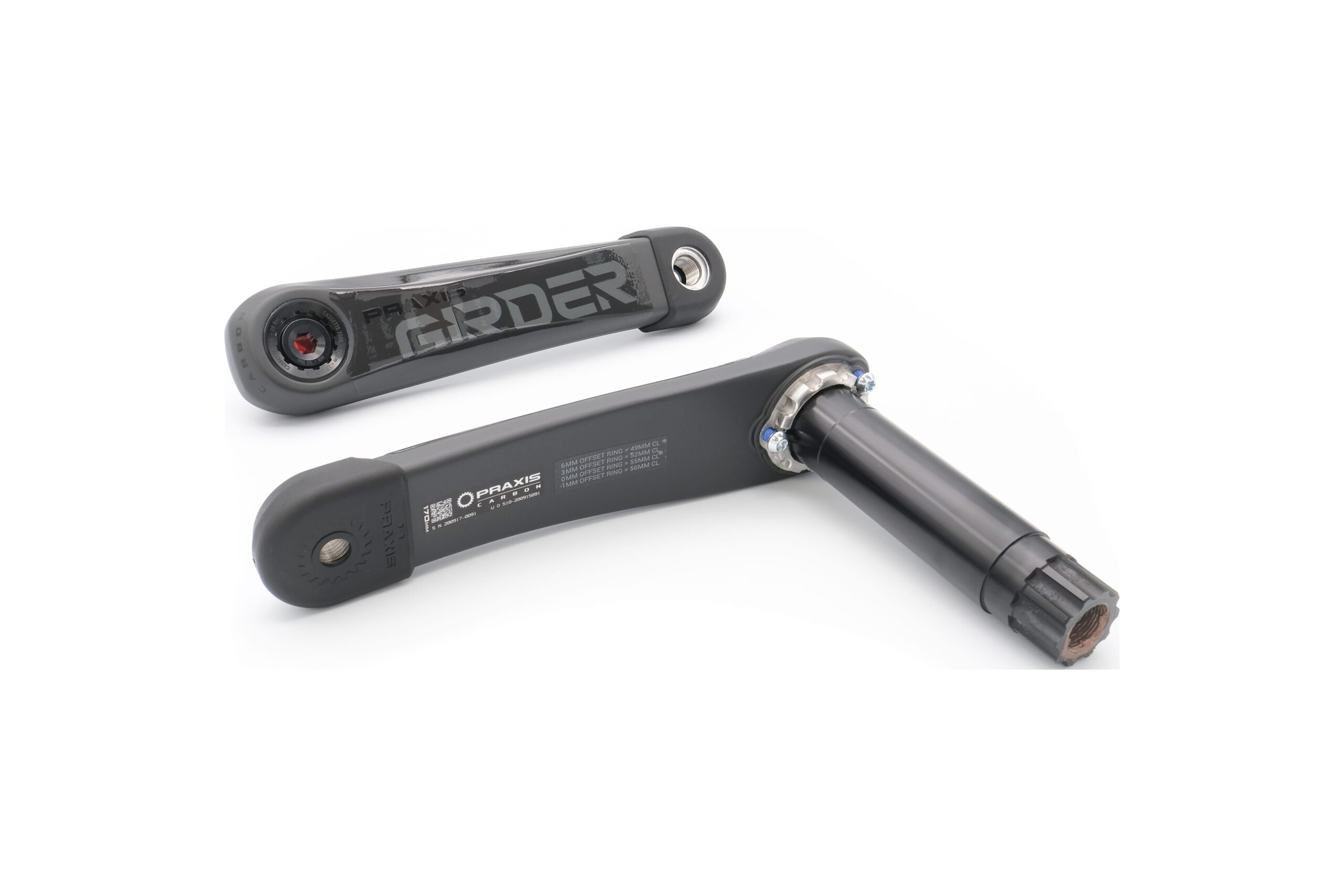 Praxis Crankset G2 Girder Carbon M30 DM 165mm