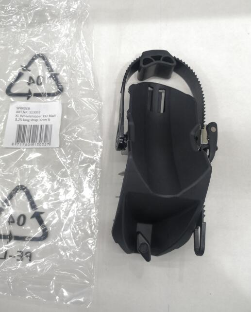 Spinder Wheel Stopper With Tension Strap Right TX2 Spinder Wheel Stopper With Tension Strap Right TX2
