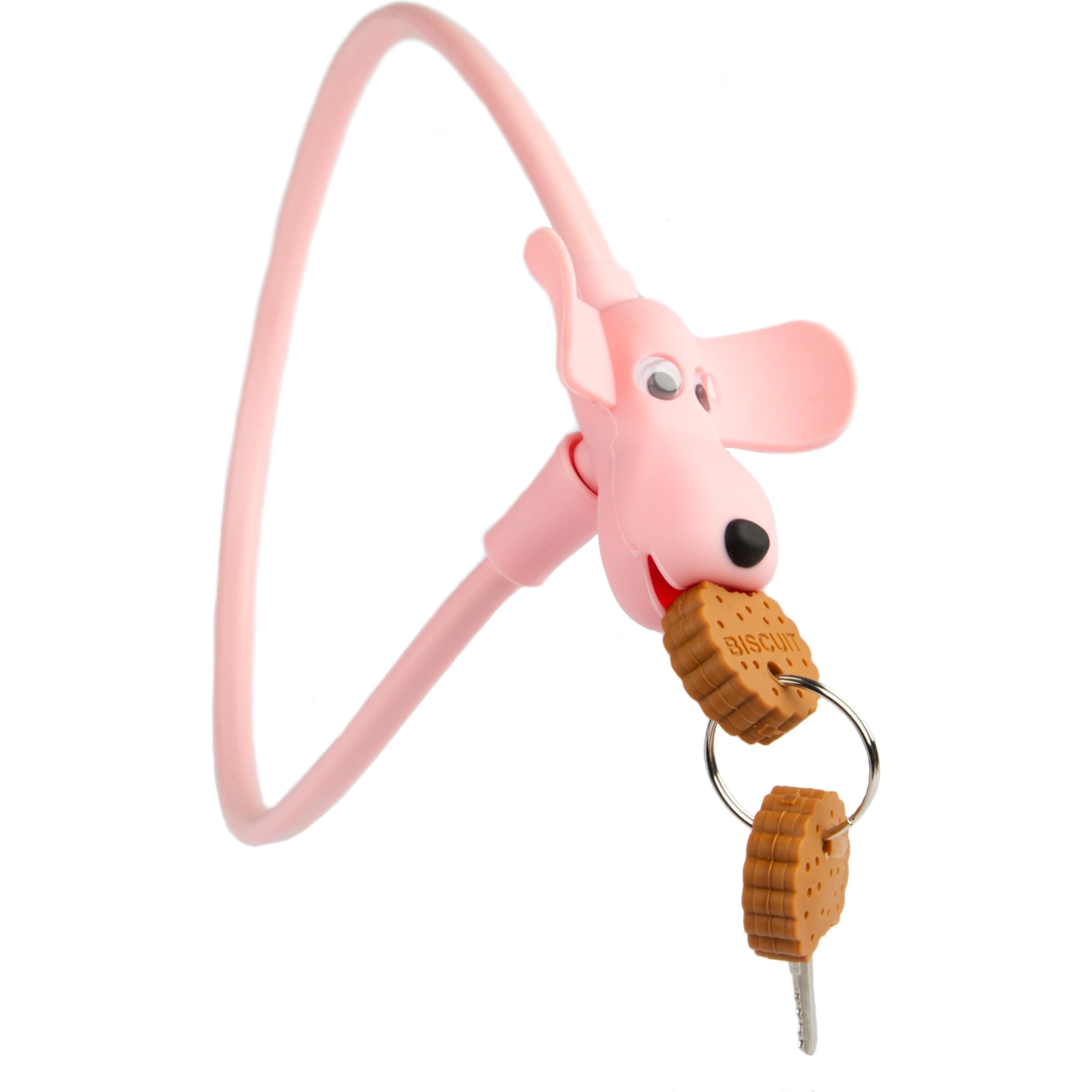 PexKids Cable Lock Silicone Flappie Pink