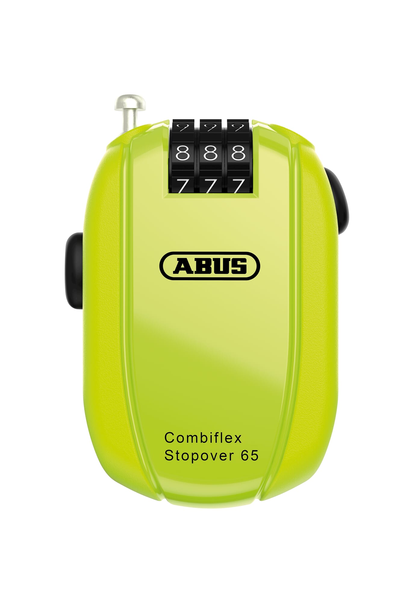 Abus Cable Lock Code Combiflex StopOver 65 Neon