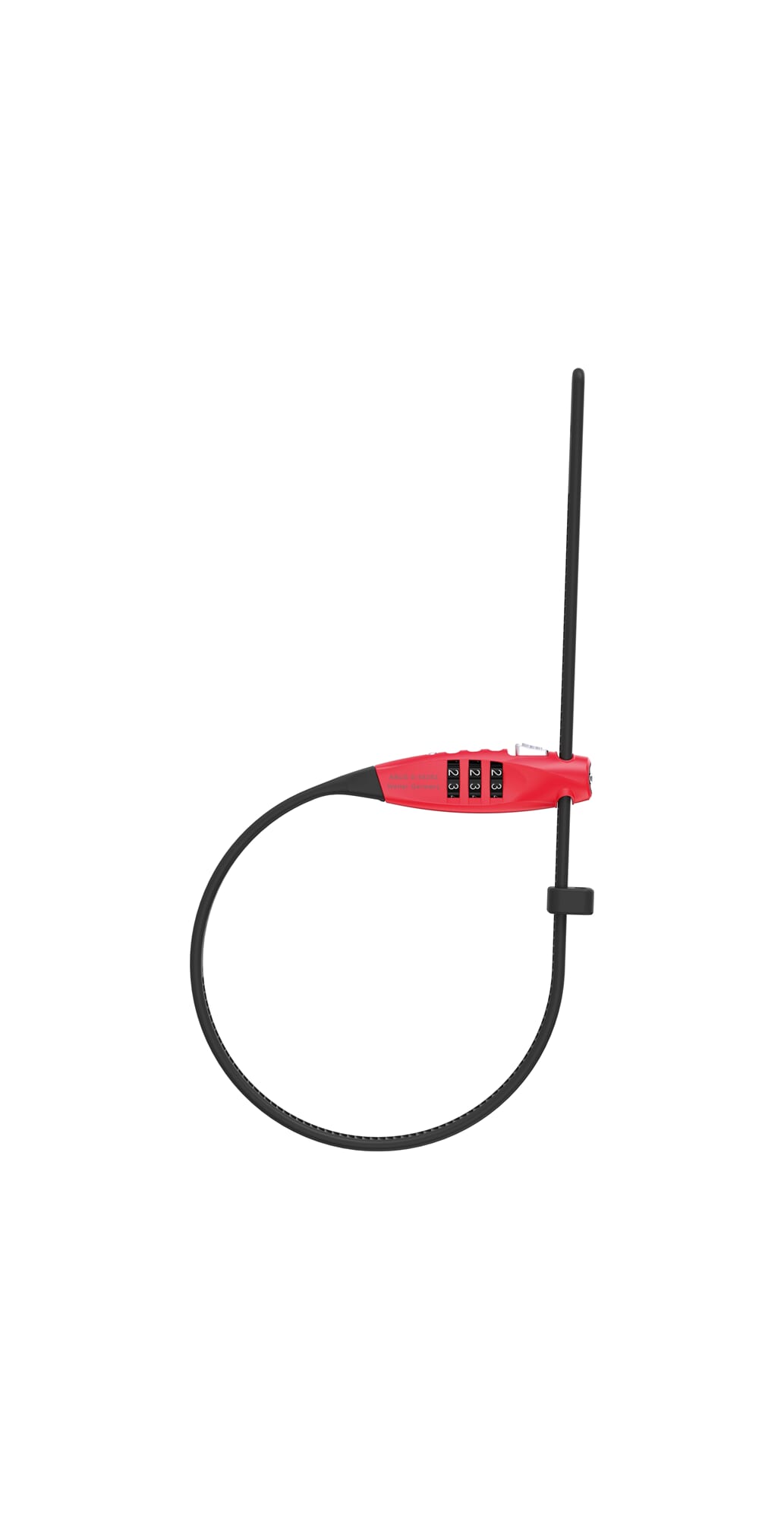 Abus Cable Lock Code Combiflex TravelGuard Red Abus Cable Lock Code Combiflex TravelGuard Red