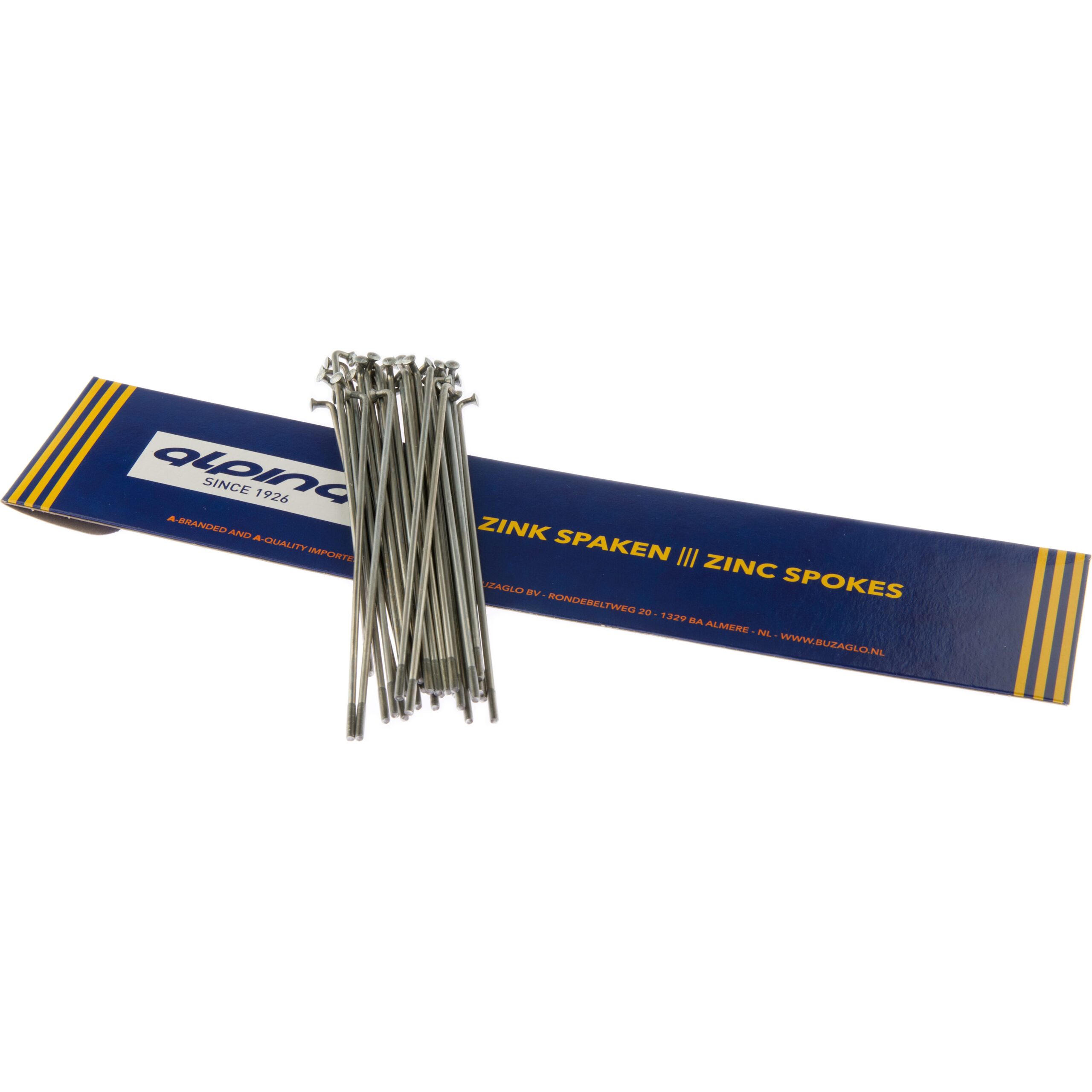 Alp Spoke 12-292mm Zinc Silver (18 Pieces) Alp Spoke 12-292mm Zinc Silver (18 Pieces)