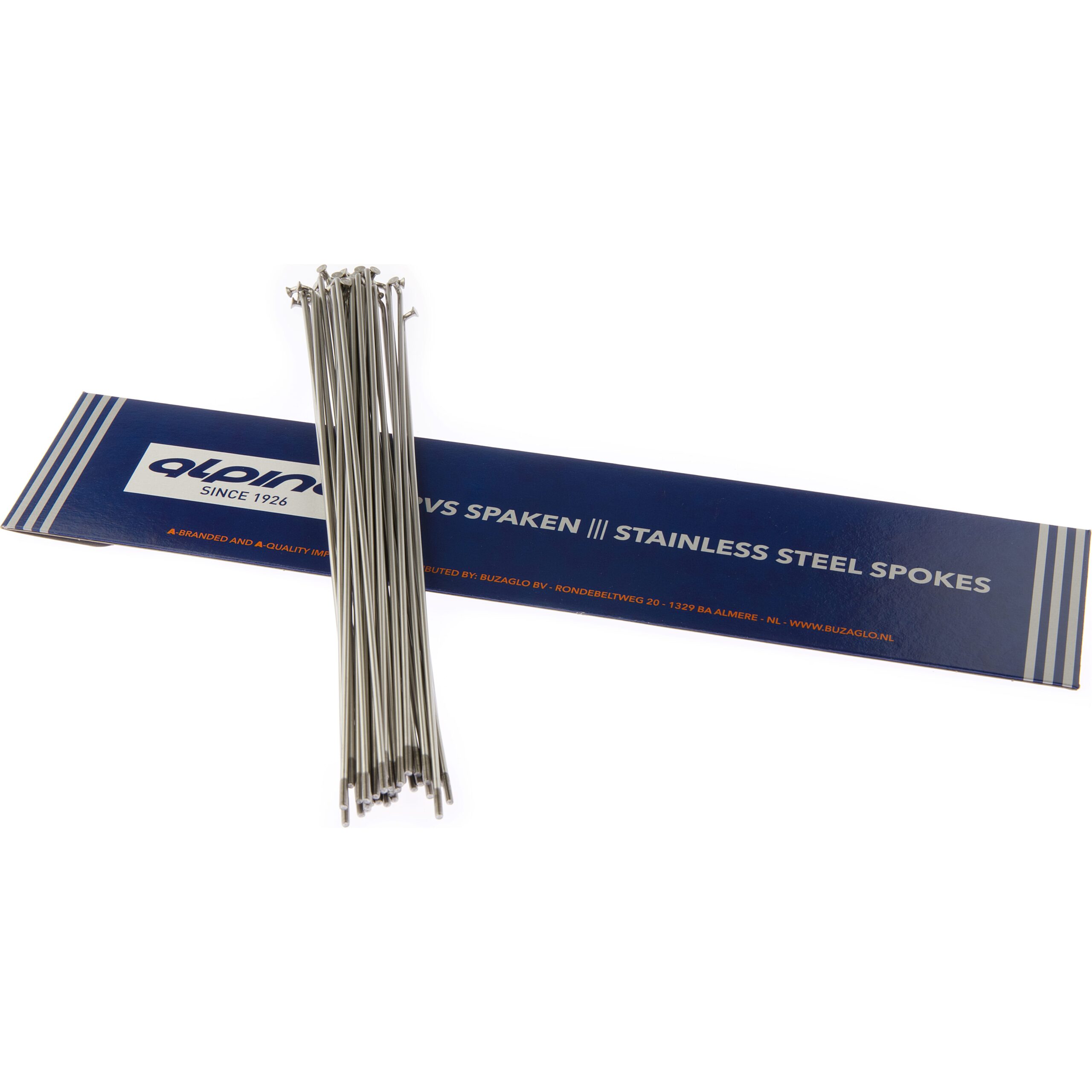 Alp Spoke LDR 13-268mm Stainless Steel Silver (36 Pieces) Alp Spoke LDR 13-268mm Stainless Steel Silver (36 Pieces)