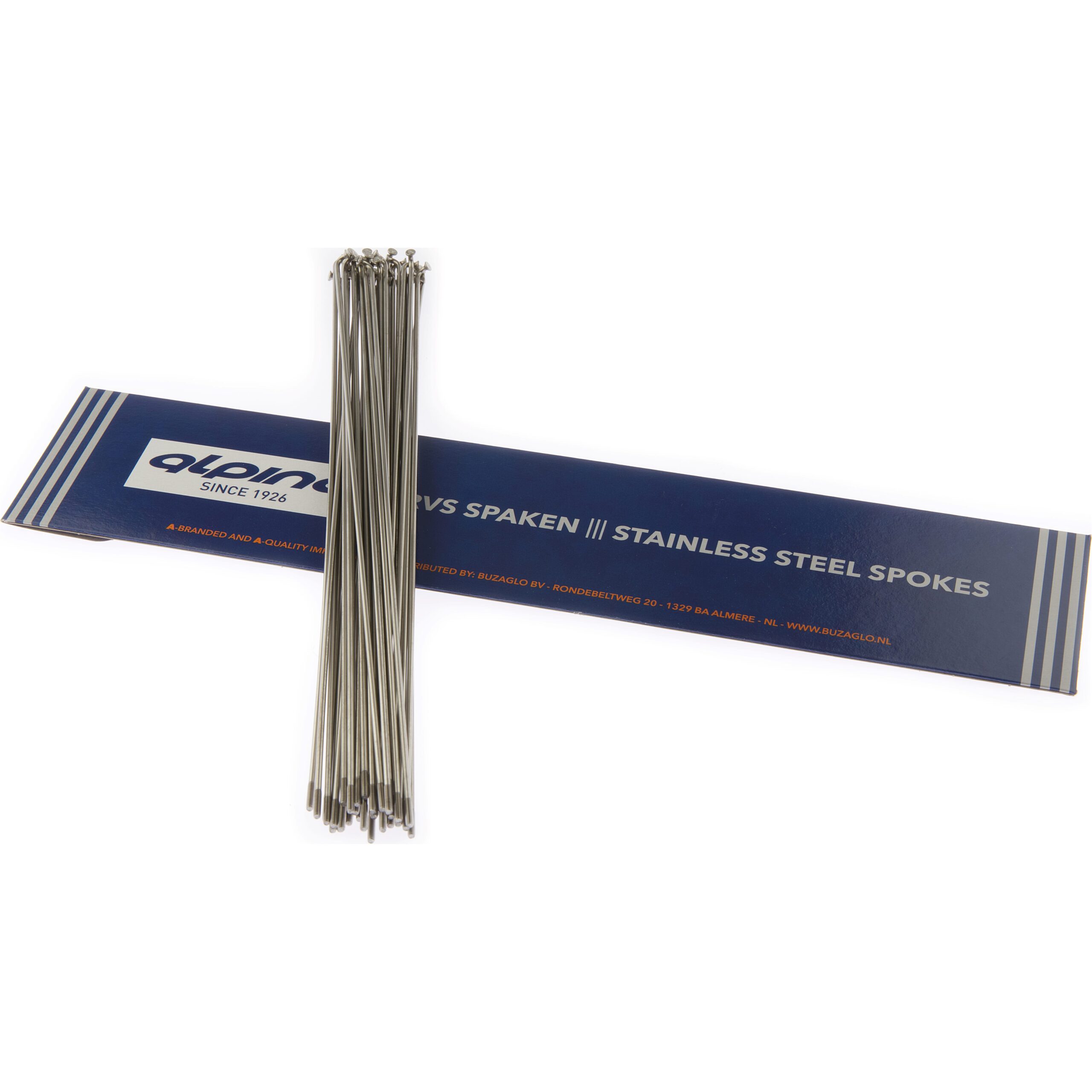 Alp Spoke LDR 14-238mm Stainless Steel Silver (36 Pieces)