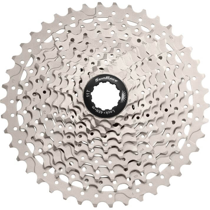 Sunrace Cassette 10V 11/40 Metallic Sunrace Cassette 10V 11/40 Metallic