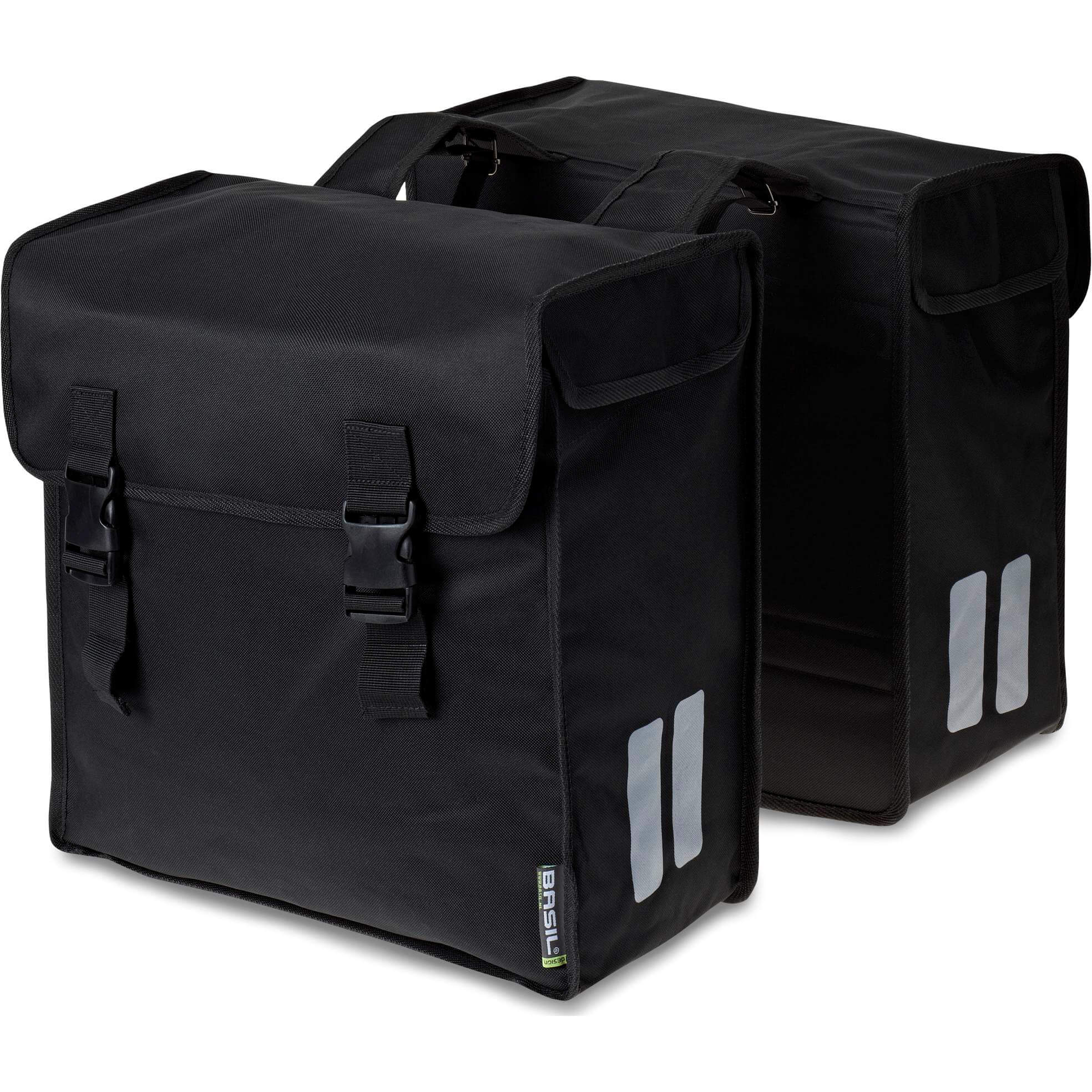 Basil Double Bike Bag Mara 3XL Black 52L
