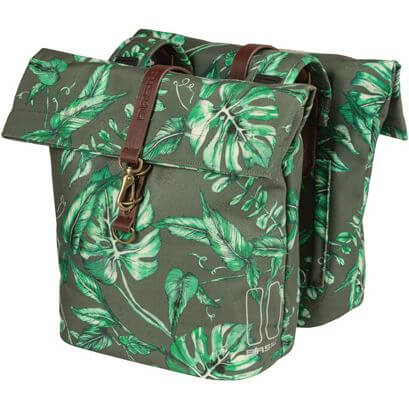 Basil Double Bike Bag Ever-Green Thyme Green 28-32L
