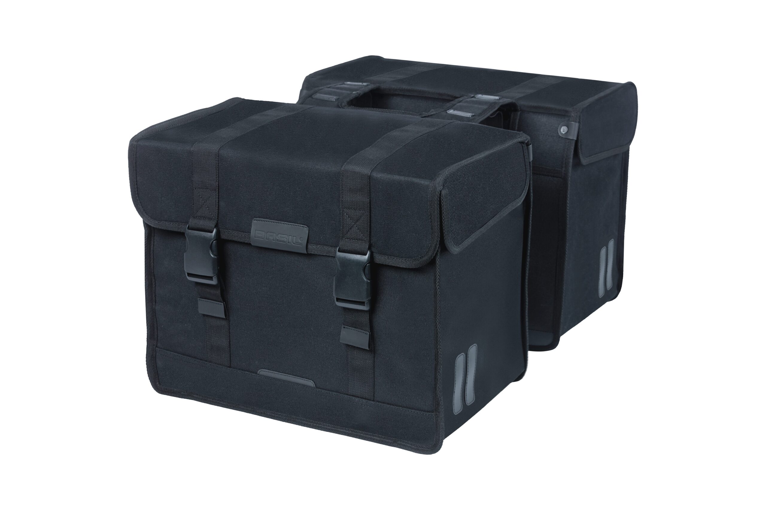 Basil Double Bike Bag Kavan Eco Classic Black 58L