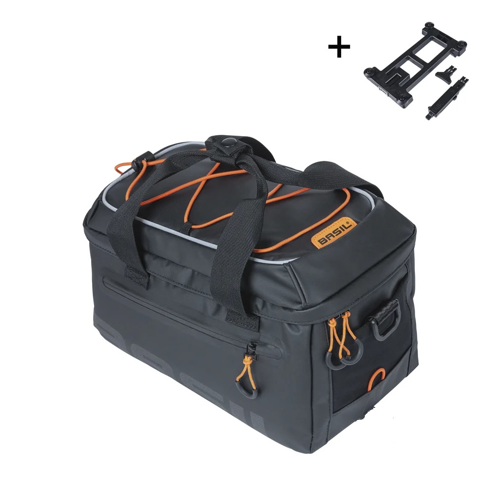 Basil Dragertas Miles Tarpaulin Black Orange MIK 7L Basil Dragertas Miles Tarpaulin Black Orange MIK 7L