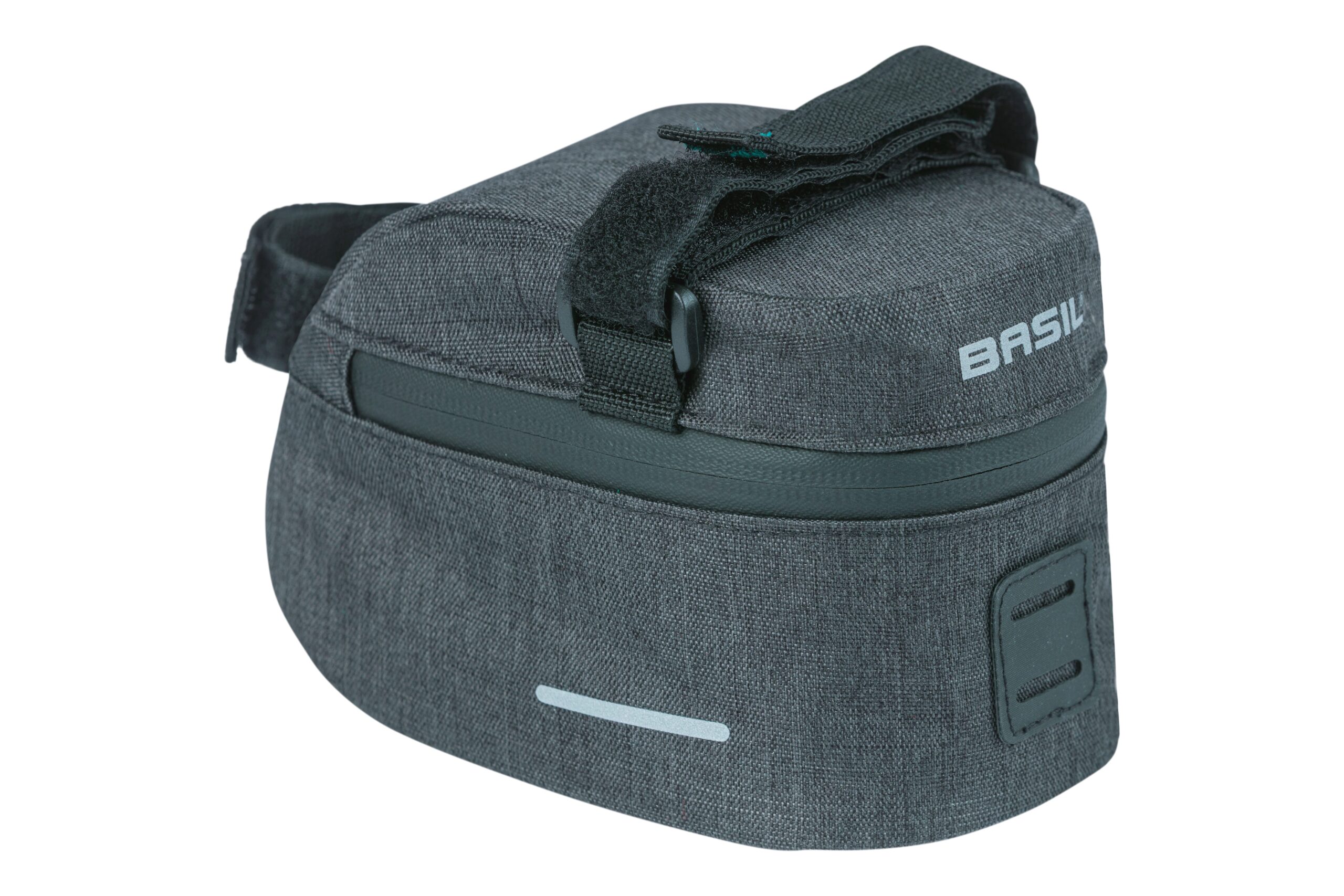 Basil Saddle Bag M Discovery 365D Black Melee 1L Basil Saddle Bag M Discovery 365D Black Melee 1L