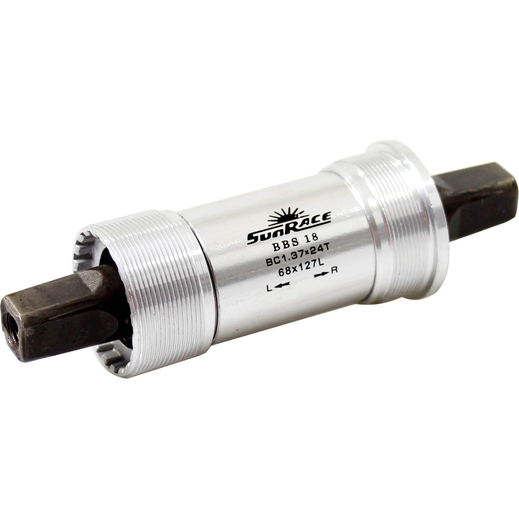 Sunrace Bottom Bracket 68/127mm BSA Aluminium Sunrace Bottom Bracket 68/127mm BSA Aluminium