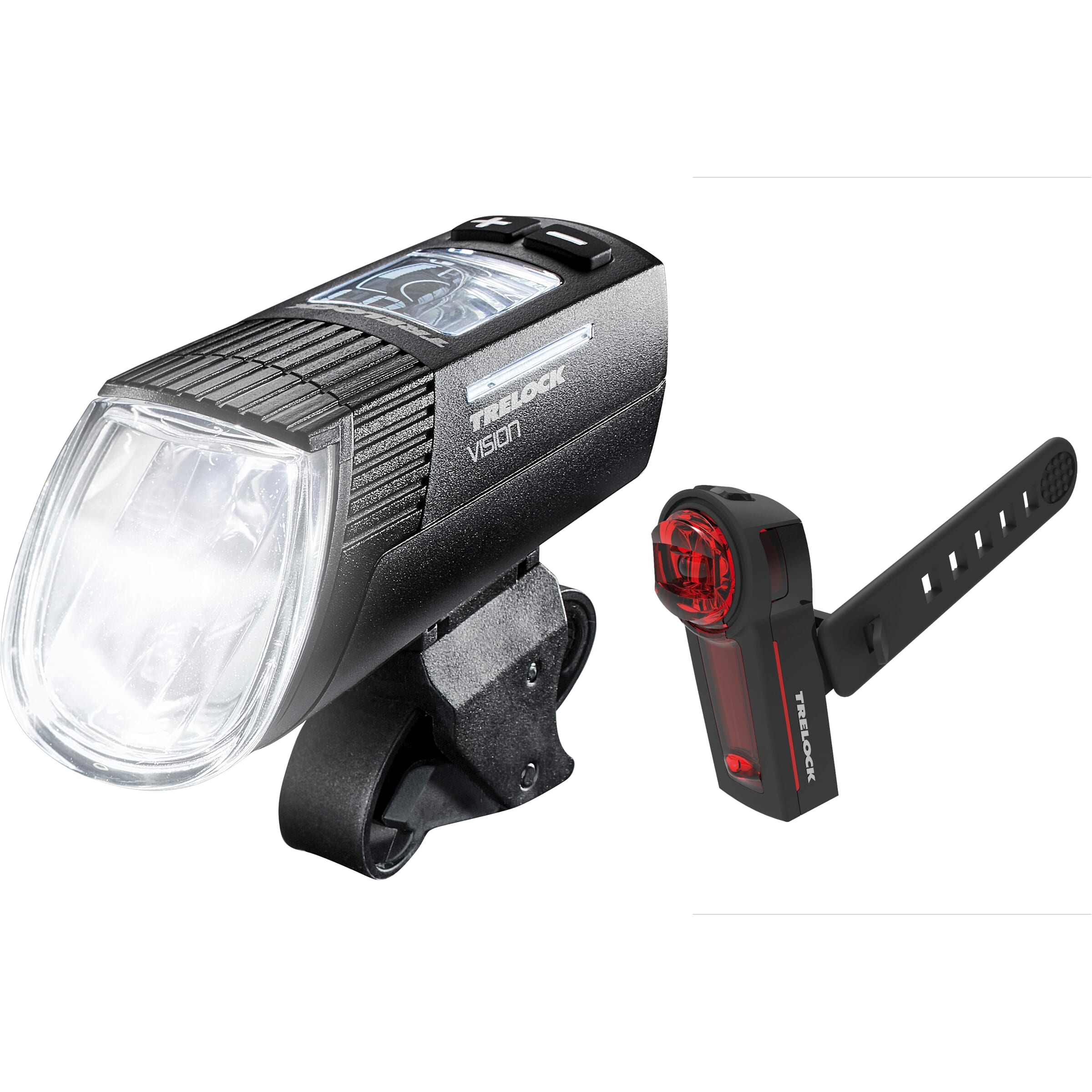 Trelock Lighting Set Vision LS 760 I-GO Brake 100 Lux