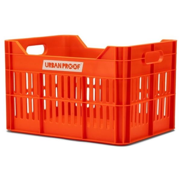 Urban Proof Bike Crate 30L Orange Recycled 40x30x25cm Urban Proof Bike Crate 30L Orange Recycled 40x30x25cm