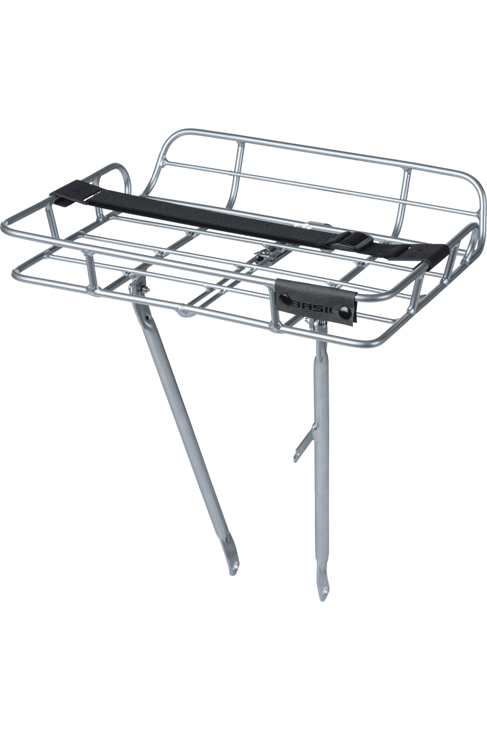 Basil Portland Front Carrier With Aluminum Edge