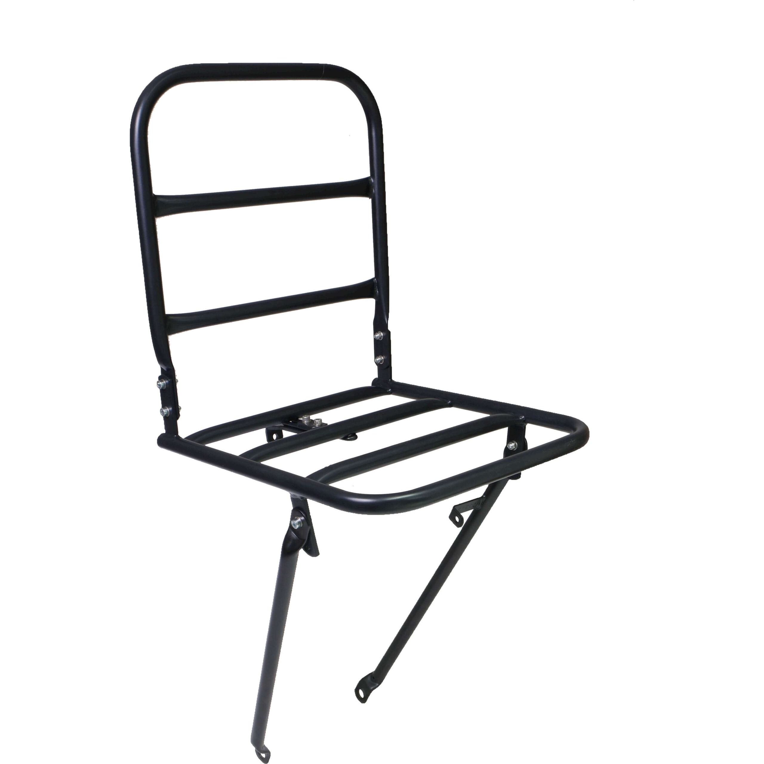 Steco Front Carrier Transport Crown Bolt Matte Black