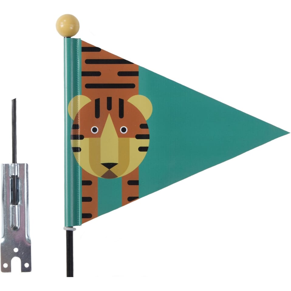 PexKids Bike Flag Tiger