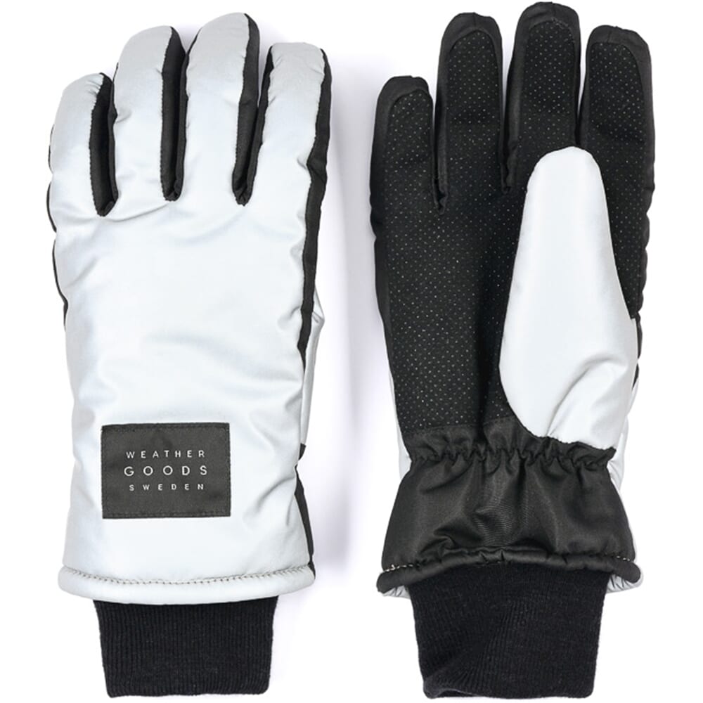 Weathergoods Sweden Reflective Gloves Luna Silver XL