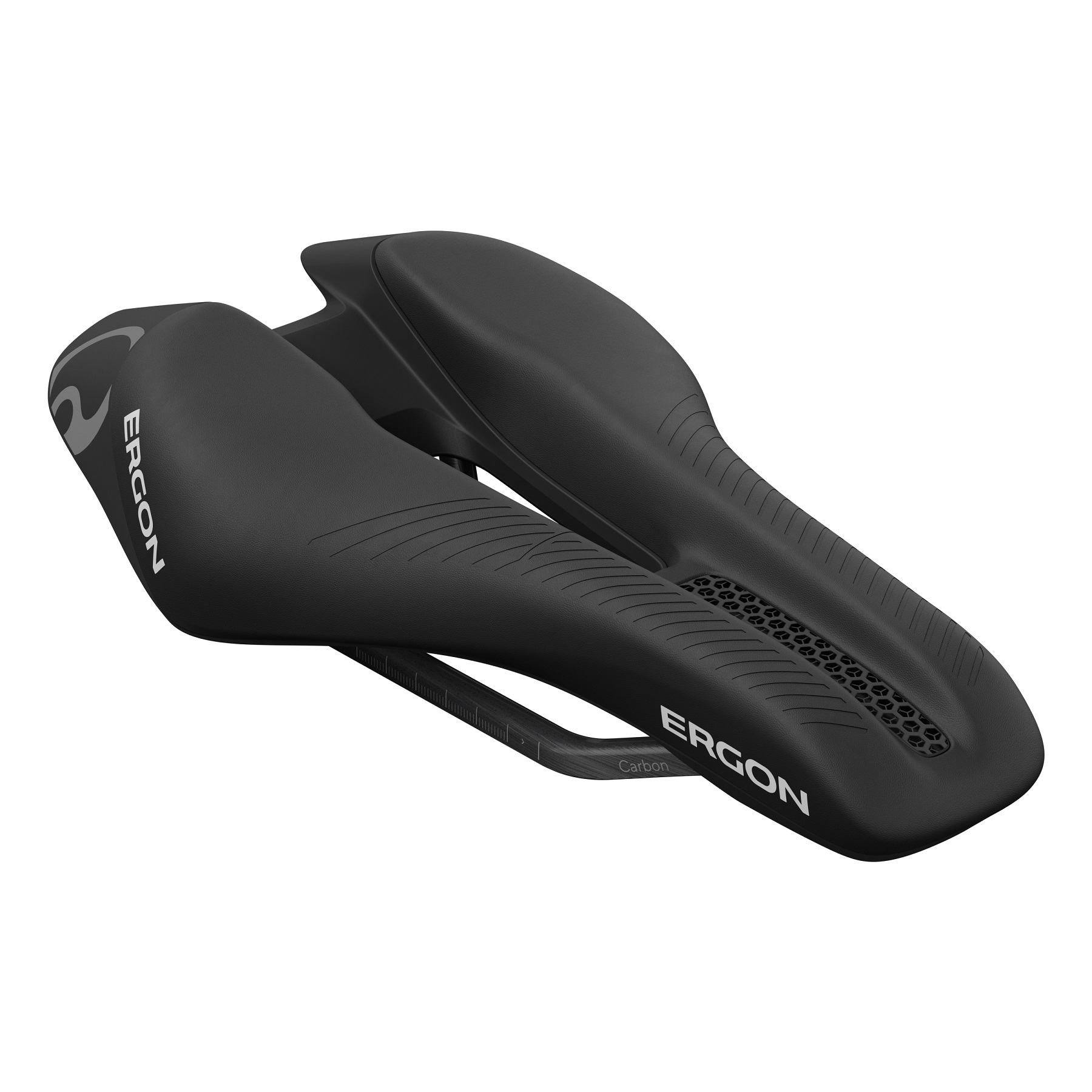Ergon Saddle SR Tri Pro Carbon Women Front Ergon Saddle SR Tri Pro Carbon Women Front