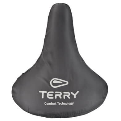 Terry Rain Cover Saddle/Saddle Cover L Black