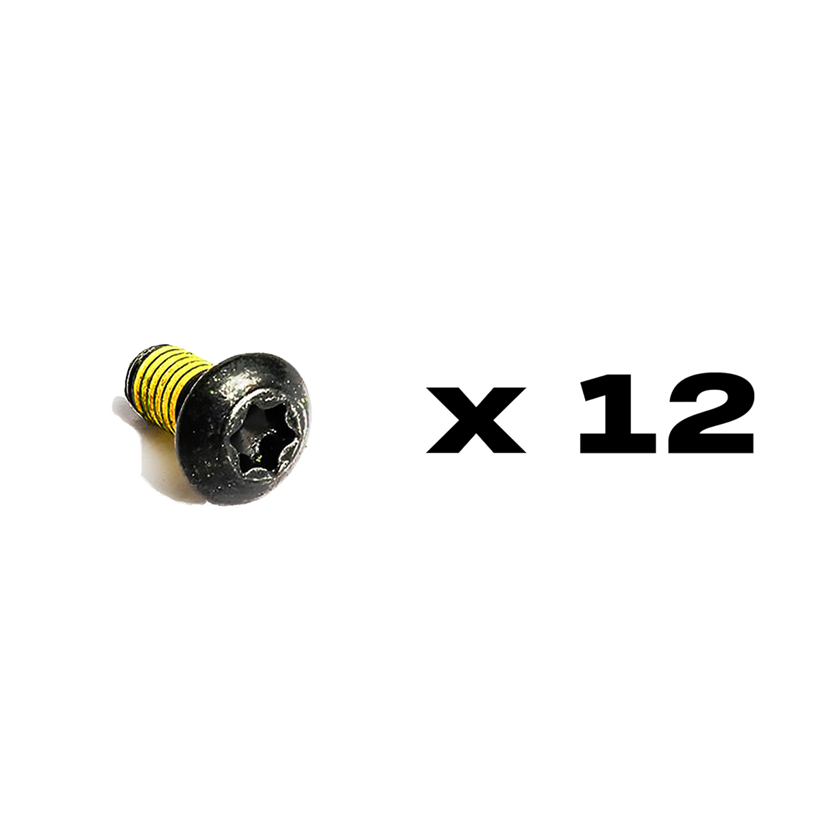 Jeu de boulons de fixation (acier) pour deux disques de frein