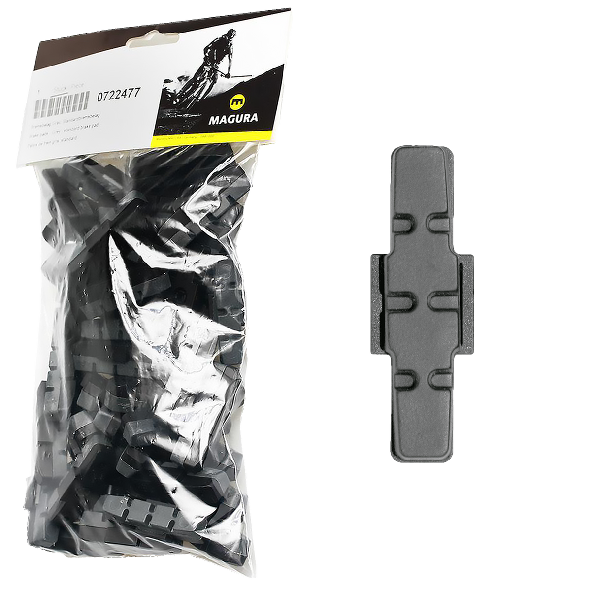 Plaquettes de frein grises (PU = 25 ensembles)