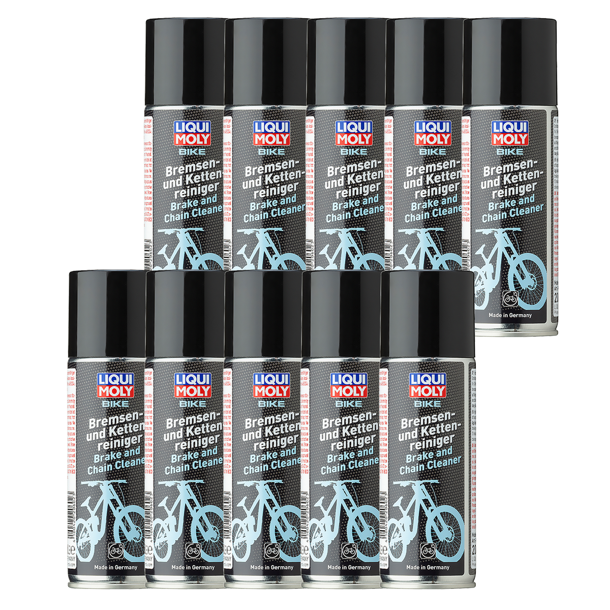 Nettoyant pour chaîne de vélo et freins, 200 ml, 12 tubes par boîte