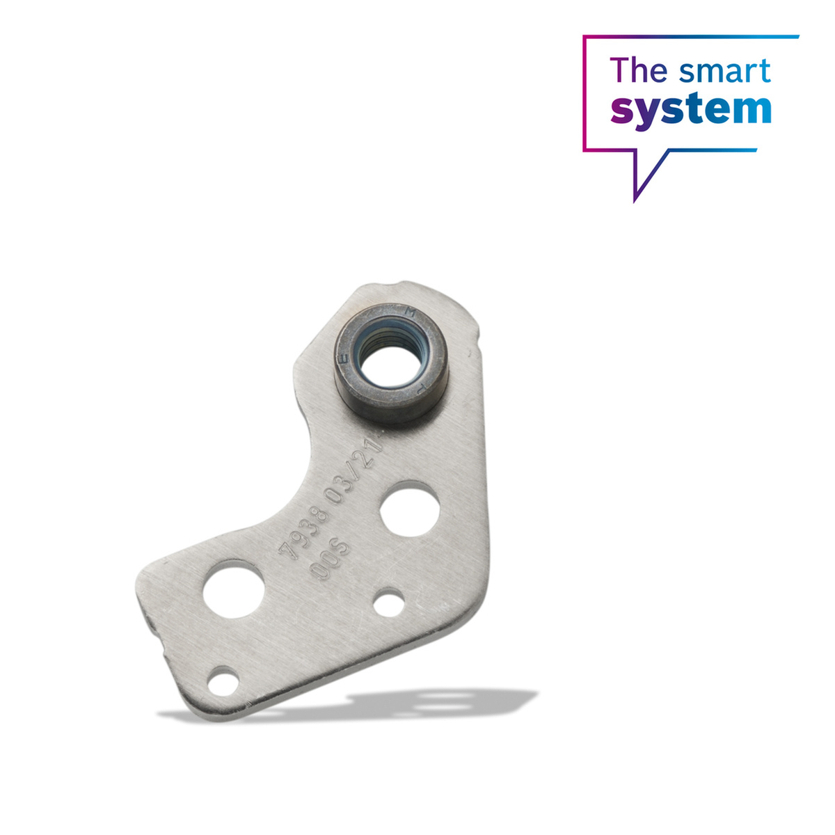 Plaque de montage, courte droite (BDU37YY)