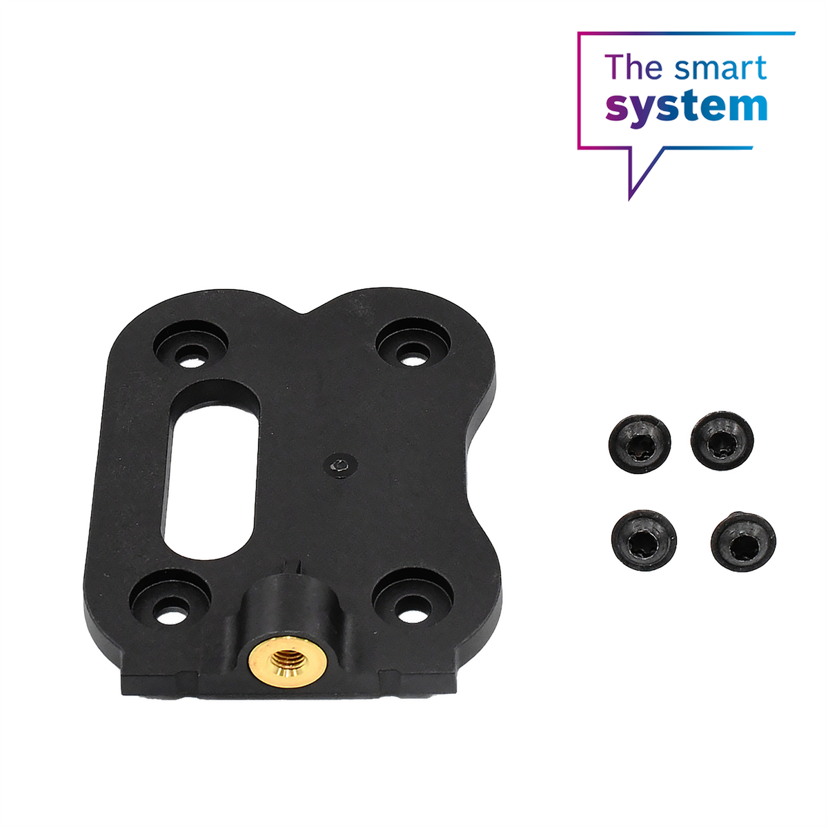 Ensemble de plaques à vis CompactTube Vertical, sans côté verrouillable, monté en permanence (BBP324Y)