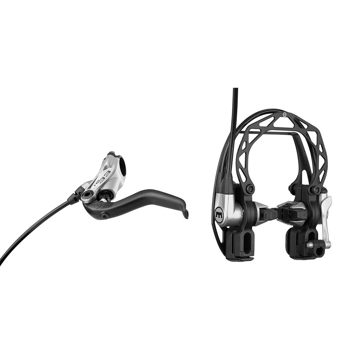 HS33 argent, levier 2 doigts