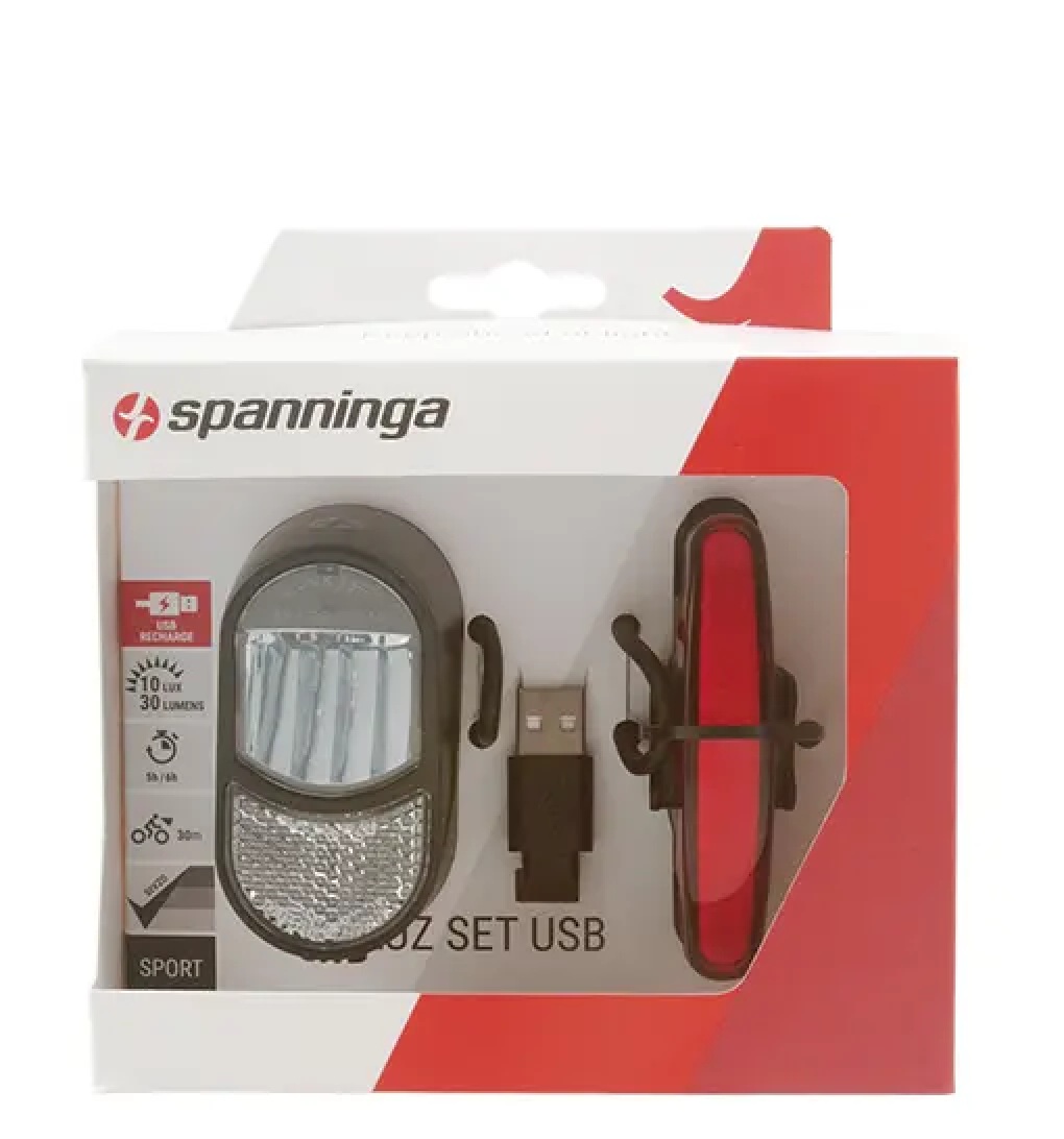 Spanninga Luz + Arco Jeu lumineux USB rechargeable Spanninga Luz + Arco Jeu lumineux USB rechargeable